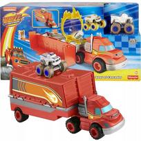 Žaislinis sunkvežimis Blaze ir Megamachines Blaze Stunt Set, Fisher Price