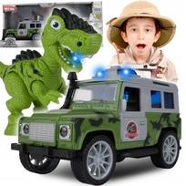 Žaislinis visureigis su dinozauru vaikams
