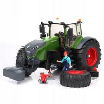 Žaislinis traktorius Fendt 1050 Vario su mechaniko figūrėle Bruder 04041