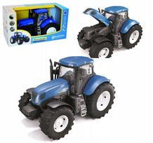 Vaikiškas traktorius New Holland, 1:16 mastelis, pasukami ratai