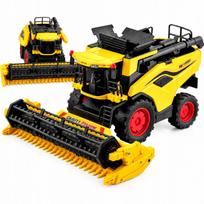 Didelis kombainas New Holland Cereal, su važiuokle ir judančiais hederio elementais, XXL dydžio