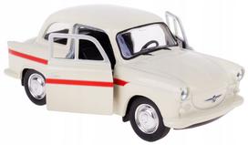 Metalinis modelis Welly Trabant P50/P60, 1:34-39, kremine spalva