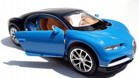 Metalinis modelis Bugatti Chiron WELLY 1:34
