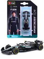 Modelis F1 Mercedes AMG W16 2025 Kimi Antonelli, 1:64, BBURAGO 18-58002