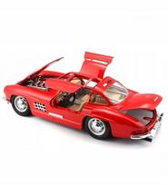 Žaislinis automobilis BBURAGO Mercedes Benz 300SL 1954, raudonas
