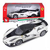 Automobilio modelis Bburago Ferrari FXX-K EVO 1:18, baltas