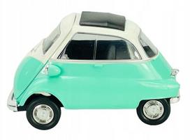 Metalinis BMW Isetta modelis 1:34, žalias, Welly