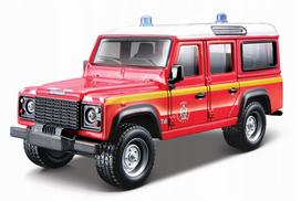 Policijos automobilio modelis Bburago Land Rover Defender 110 1:50