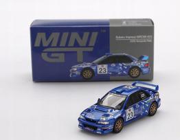 Modelio automobilis Mini GT 1:64 Subaru Impreza WRC99 #23 Acropolis Rally 2000 MGT01078L