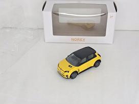 Žaislinis automobilis Norev Minijet 1:64 Renault 5 E-Tech Electric 2024, geltonas/juodas