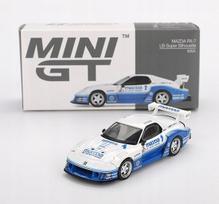 Miniatiūrinis automobilis Mini GT 1:64 Mazda RX-7 (FD3S) LB-Super Silhouette IMSA 2024 MGT01011R