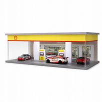 Modelinis degalinės ir automobilių ekspozicijos stendas 1:64, MoreArt