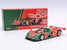 Modelio automobilis POP RACE Mazda 787B Le Mans 1991, 1:64, PR640301