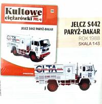 Modelis Jelcz S442 Paris-Dakar DeAgostini Iconic Trucks 1:43