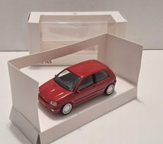 Modelio automobilis Norev Jet-car 1:43 Renault Clio 16S 1991, raudonas