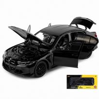 Metalinis BMW M3 CS 1:18 modeliukas, 25,5 cm, su atidaromomis dalimis