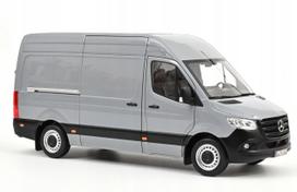 Metalinis modelinis automobilis Mercedes-Benz Sprinter 2018, pilkas, Norev, 1:18