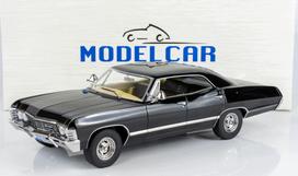 Kolekcinis modelis Chevrolet Impala Sport Sedan 1967, juodas, MCG 1:18