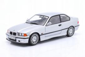 Automobilio modelis BMW E36 M3 Coupé 1990, Arctic Silver, 1:18, Solido S1803913