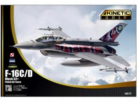 Lėktuvo modelis F-16C/D Block 52+ Lenkijos karinės oro pajėgos Kinetic K48172