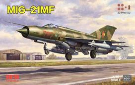 Modelio lėktuvas RFM 6001 MiG-21MF Fishbed, su Lenkijos lipdukais, 1/48