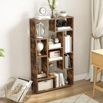 Knygų lentyna, 70x20x120 cm, Ruda