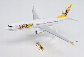 Modelio lėktuvas BOEING 737 MAX 8 RYANAIR BUZZ SP-RZA, mastelis 1:200