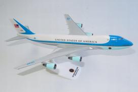 Lėktuvo modelis BOEING 747-200 USAF Air Force One, 1:250 mastelis