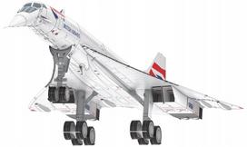 Metalinė 3D sulankstoma „Metal Earth Concorde“ modeliavimo lėktuvo figūrėlė