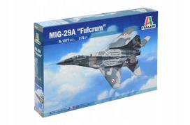 Lėktuvo modelis Italeri 1377 MiG-29A Fulcrum 1/72 su Lenkijos lipdukais