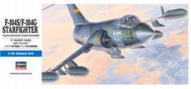Plastikinis lėktuvo modelis Hasegawa D17 F-104S/F-104G Starfighter 1:72