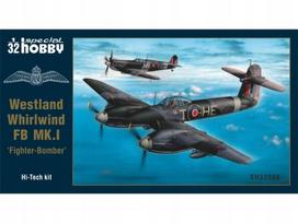 Modelis lėktuvas Westland Whirlwind FB MK.I, 1/32, Hi-tech rinkinys