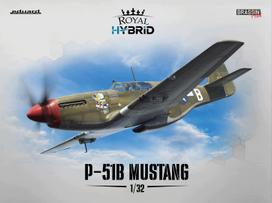 Plastikinis lėktuvo modelis P-51B Mustang, Eduard 932011, 1/32 mastelis