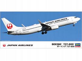 Lėktuvo modelis Boeing 737-800 Japan Airlines, Hasegawa 10745