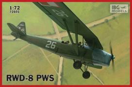 Modelis IBG 72501 1:72 lėktuvo RWD-8 PWS