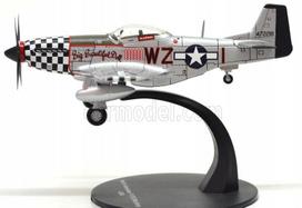 Lėktuvo modelis P-51D Mustang "Big Beautiful Doll", JAV oro pajėgos, Anglija 1945, DeAgostini, 1/72 mastelis