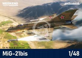 Modelio lėktuvas MiG-21bis, 1/48, Eduard 84130, Weekend Edition