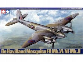 Plastikinis lėktuvo modelis Tamiya 61062 Mosquito FB Mk.VI/NF Mk.II 1/48
