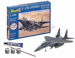 Surenkamas modelis Revell F-15E Strike Eagle su bombomis