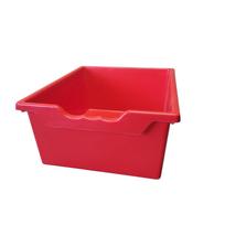 Plastikinė dėžutė su 150 stalčių, raudona