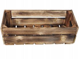 Medinė dėžė, 50x20x15 cm, šviesiai ruda