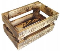 Medinė dekoratyvinė dėžė-vazonas, 32 x 20 x 16 cm