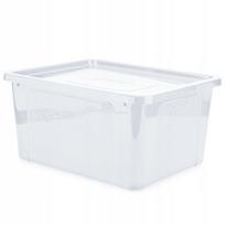 Plastikinė dėžė su dangčiu, 20 l, žaislams