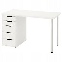 Rašomasis stalas IKEA LAGKAPTEN / ALEX, baltas