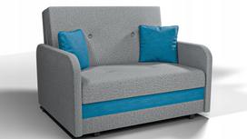Vaikiška išskleidžiama dvigulė sofa-fotelis