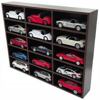 Lentyna 1:43 modeliukų automobiliams, juoda, sieninė
