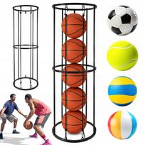 Vertikalus futbolo kamuolių stovas-organizatorius