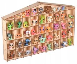 Žaislų dėžutė Littlest Pet Shop figūrėlėms