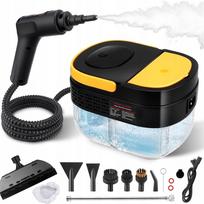 Garų valytuvas langams, 1600 ml, 2500 W, 3 barai, 1,5 m garų žarna