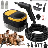 Garinė šluota STEAM CLEANER, 2500W, langams, plytelių siūlėms, padėklų valymui